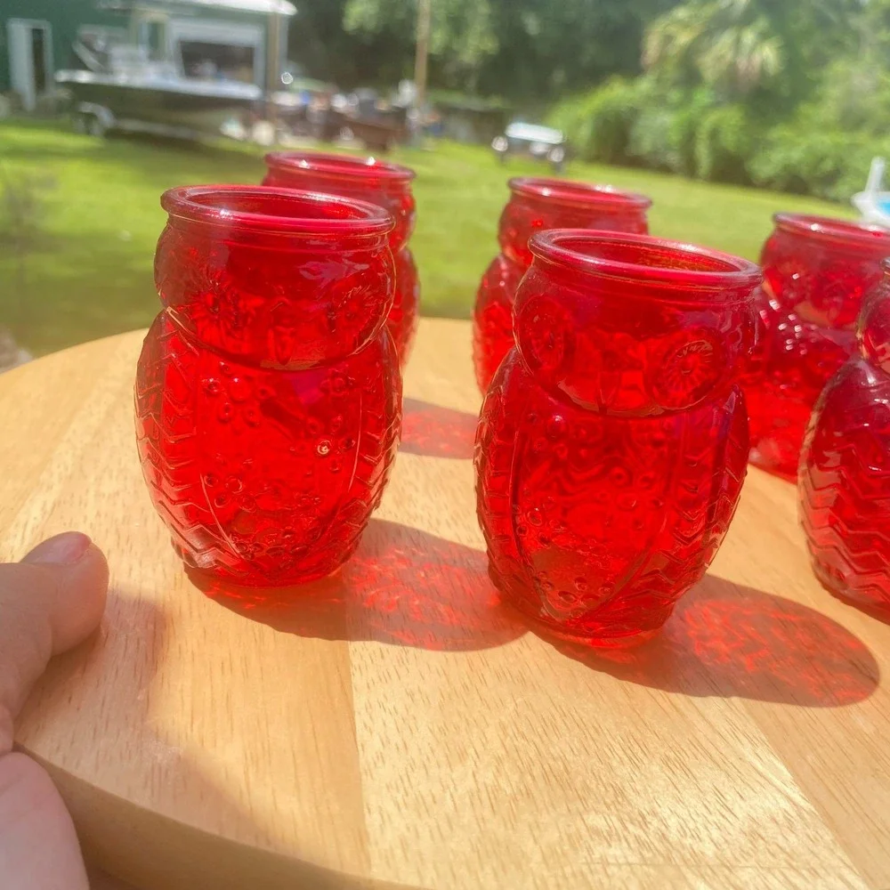 Unbranded red glass
